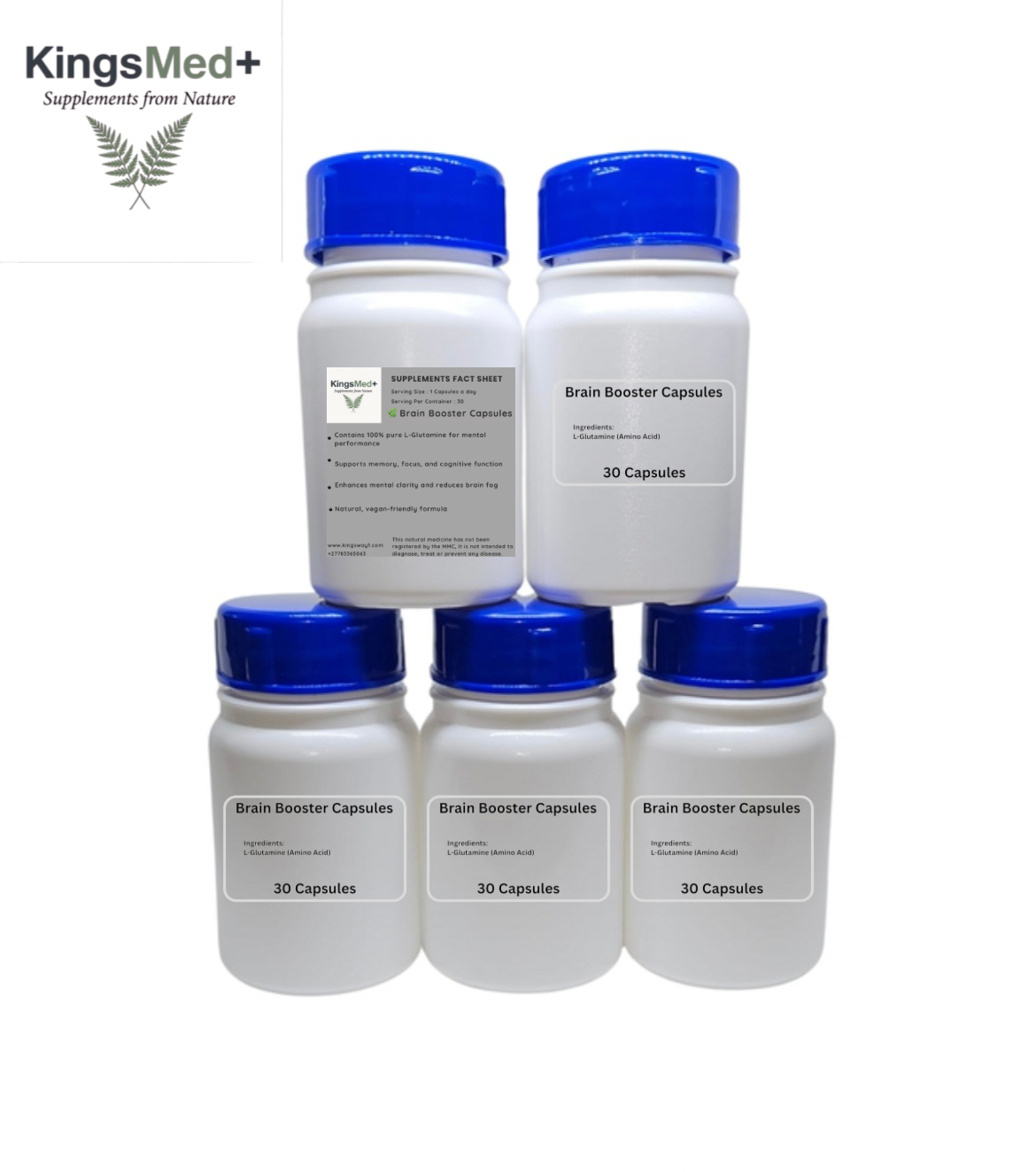 Brain Booster Capsules (5 Bottles)
