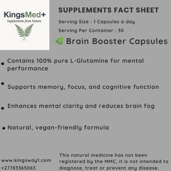 Brain Booster Capsules (5 Bottles)